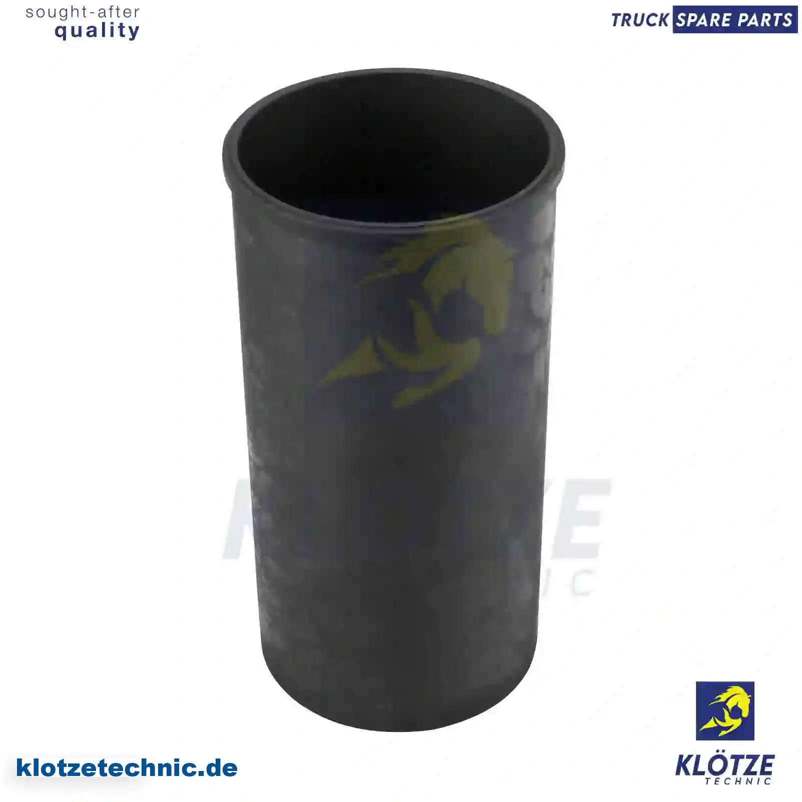 Cylinder liner, without seal rings, 5000678033, , , || Klötze Technic Spare Part | Engine, Accelerator Pedal, Camshaft, Connecting Rod, Crankcase, Crankshaft, Cylinder Head, Engine Suspension Mountings, Exhaust Manifold, Exhaust Gas Recirculation, Filter Kits, Flywheel Housing, General Overhaul Kits, Engine, Intake Manifold, Oil Cleaner, Oil Cooler, Oil Filter, Oil Pump, Oil Sump, Piston & Liner, Sensor & Switch, Timing Case, Turbocharger, Cooling System, Belt Tensioner, Coolant Filter, Coolant Pipe, Corrosion Prevention Agent, Drive, Expansion Tank, Fan, Intercooler, Monitors & Gauges, Radiator, Thermostat, V-Belt / Timing belt, Water Pump, Fuel System, Electronical Injector Unit, Feed Pump, Fuel Filter, cpl., Fuel Gauge Sender,  Fuel Line, Fuel Pump, Fuel Tank, Injection Line Kit, Injection Pump, Exhaust System, Clutch & Pedal, Gearbox, Propeller Shaft, Axles, Brake System, Hubs & Wheels, Suspension, Leaf Spring, Universal Parts / Accessories, Steering, Electrical System, Cabin