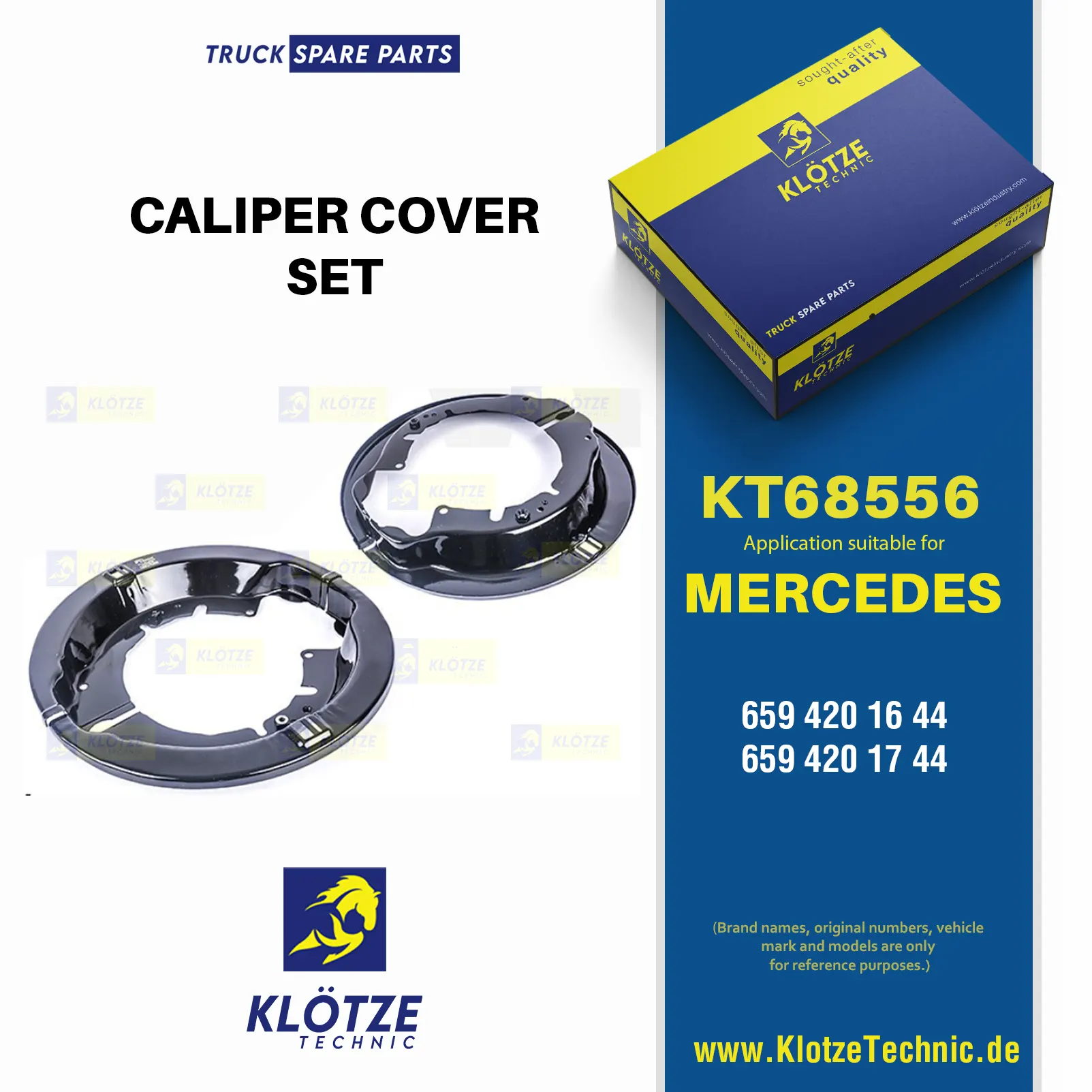 ,  || Klötze Technic Spare Part | Engine, Accelerator Pedal, Camshaft, Connecting Rod, Crankcase, Crankshaft, Cylinder Head, Engine Suspension Mountings, Exhaust Manifold, Exhaust Gas Recirculation, Filter Kits, Flywheel Housing, General Overhaul Kits, Engine, Intake Manifold, Oil Cleaner, Oil Cooler, Oil Filter, Oil Pump, Oil Sump, Piston & Liner, Sensor & Switch, Timing Case, Turbocharger, Cooling System, Belt Tensioner, Coolant Filter, Coolant Pipe, Corrosion Prevention Agent, Drive, Expansion Tank, Fan, Intercooler, Monitors & Gauges, Radiator, Thermostat, V-Belt / Timing belt, Water Pump, Fuel System, Electronical Injector Unit, Feed Pump, Fuel Filter, cpl., Fuel Gauge Sender,  Fuel Line, Fuel Pump, Fuel Tank, Injection Line Kit, Injection Pump, Exhaust System, Clutch & Pedal, Gearbox, Propeller Shaft, Axles, Brake System, Hubs & Wheels, Suspension, Leaf Spring, Universal Parts / Accessories, Steering, Electrical System, Cabin